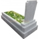 10 cm kalınlıkta blok granit mezar